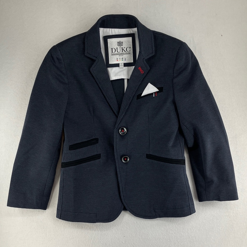 Dandy Unites Kingdom Collection Kids Navy Blazer - 8 Boys